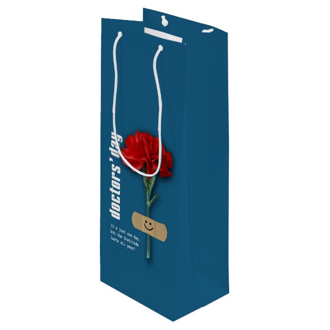 Lycklig Läkare Dagen. Anpassningsbar Doktor Namn G (Framsidan Vinklad)