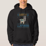 Lycklig Lamakah Funny Jewish Hanukkah Gift Hoodie<br><div class="desc">chanukah, Kamakah, hanukkah, dreidel, jewant, ful, sweater, llama, christmas, trikå</div>