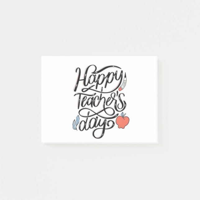Lycklig lärardagen post-it block (Framsida)