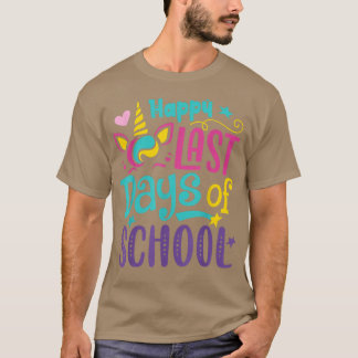 Lycklig: Lärare vid skolans Unicorn Student G T Shirt