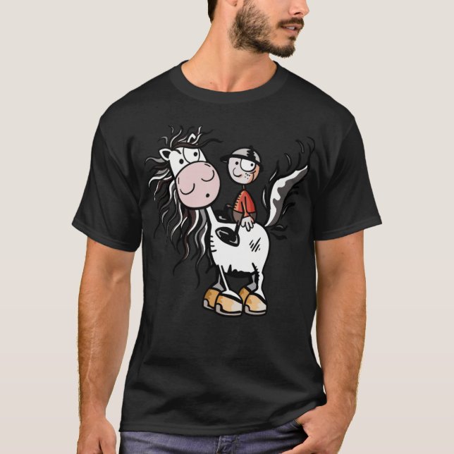Lycklig läsare t shirt (Framsida)