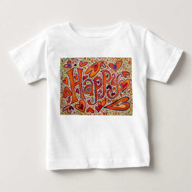 Lycklig Laugh Shirt Tröja (Framsida)