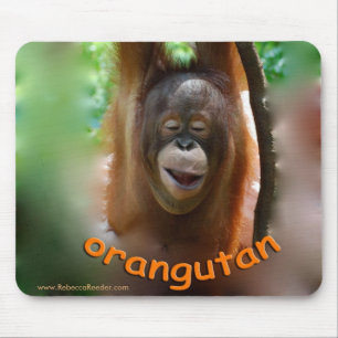 Lycklig le Orangutan Musmatta