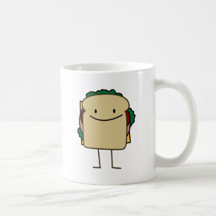 Lycklig le smörgås - klassiker kaffemugg