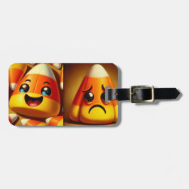 Lycklig Ledsen Candy corn Bagagebricka