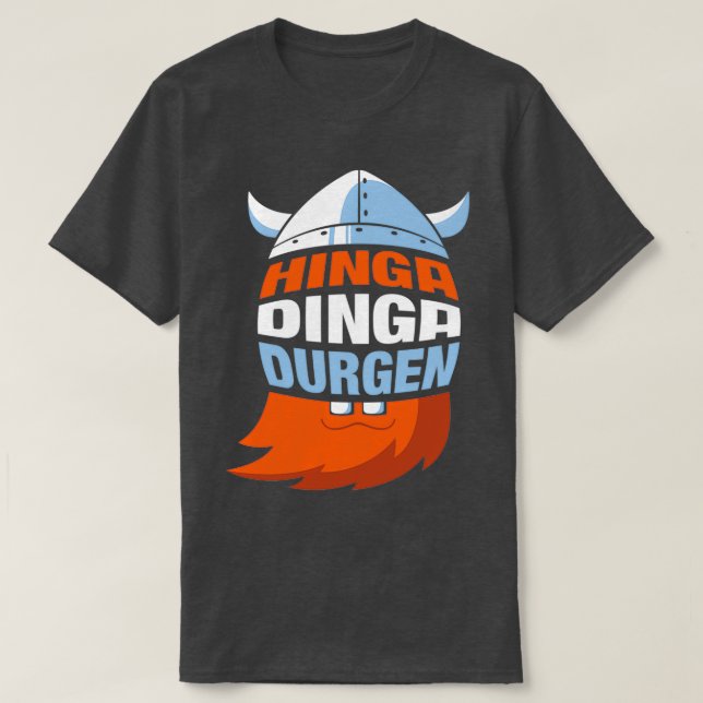 Lycklig Leif Erikson Day T Shirt (Design framsida)
