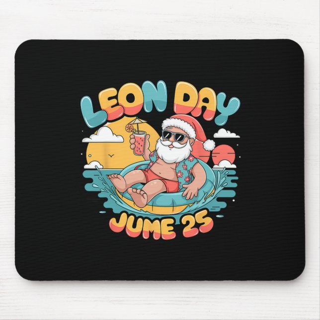 Lycklig Leon Day Santa Sommar 6 månader till Chris Musmatta (Framsidan)