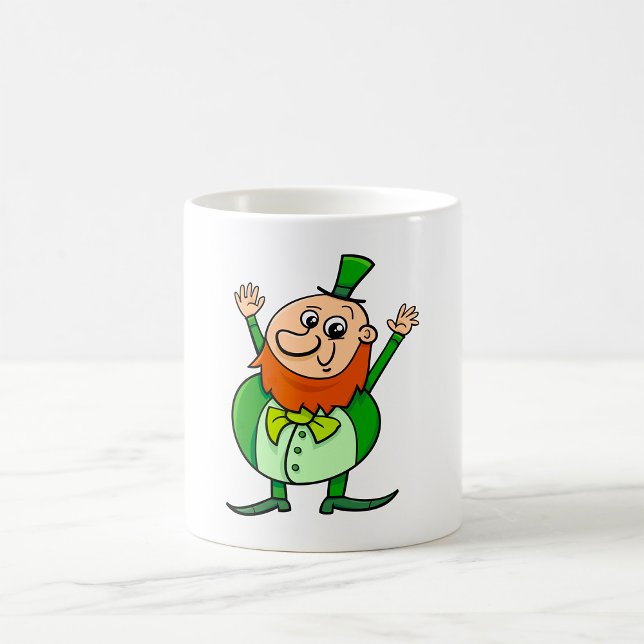 Lycklig Leprechaun Kaffemugg (Skapare uppladdad)