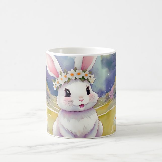 Lycklig lilla bunny 2, Påsk Kaffemugg (Center)