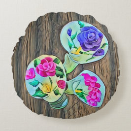 Lycklig Lilys Rund Kudde