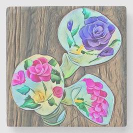 Lycklig Lilys Stenunderlägg