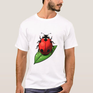 Lycklig liten skalbagge t shirt