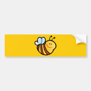 LYCKLIG LITTLE BUMBLEBEE BEE TECKNAD CUTE HONEY IN BILDEKAL