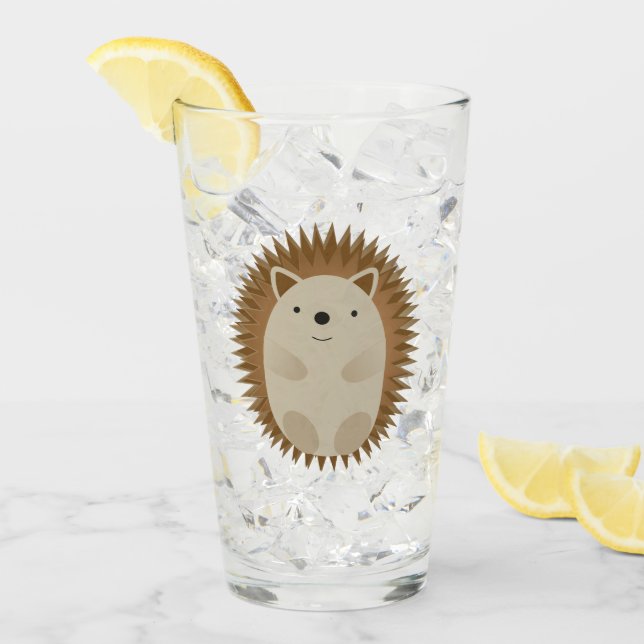Lycklig Little Hedgehog Glaskopp (Framsida Ice)