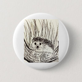 Lycklig Little Hedgehog Knapp