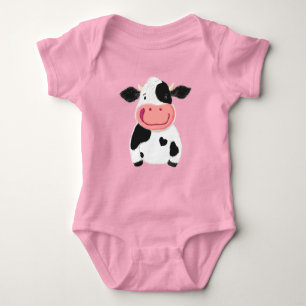Lycklig Little Holstein Dairy Cow T Shirt
