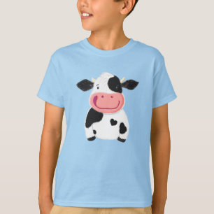 Lycklig Little Holstein Dairy Cow T Shirt