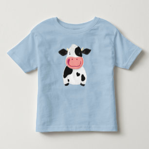 Lycklig Little Holstein Dairy Cow T Shirt