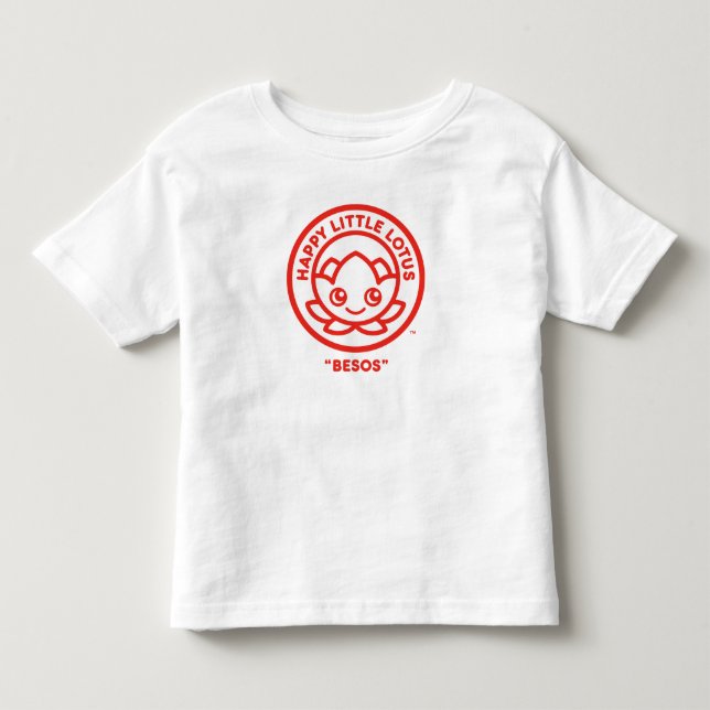 Lycklig Little Lotus, Besos T Shirt (Framsida)