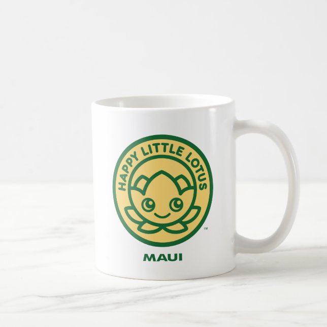 Lycklig Little Lotus, Maui Kaffemugg (Höger)