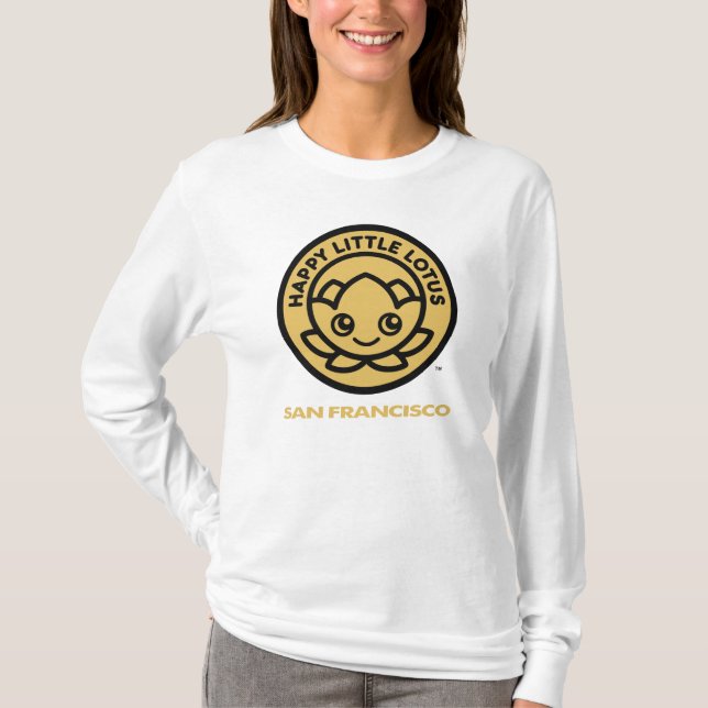 Lycklig Little Lotus, San Francisco T Shirt (Framsida)