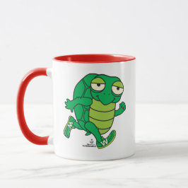 Lycklig Little Persistent Turtle Mugg