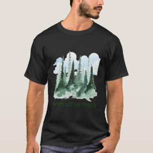 Lycklig Little Träd Earth Day Bob Stil Manar Boy K T Shirt