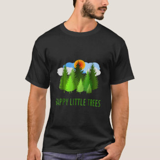 Lycklig Little Träd s T Shirt