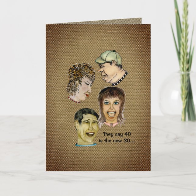 Lycklig lustiga födelsedag till spelar ingen roll  kort (Framsida)