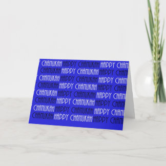 Lycklig Lycklig Chanukah Helgkort