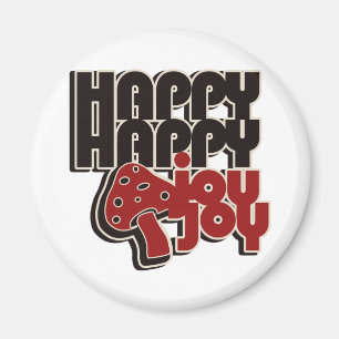 Lycklig Lycklig Joy Joy Joy Magnet