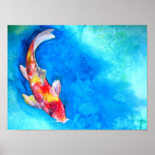 Lycklig Lycklig, Koi Koi Poster