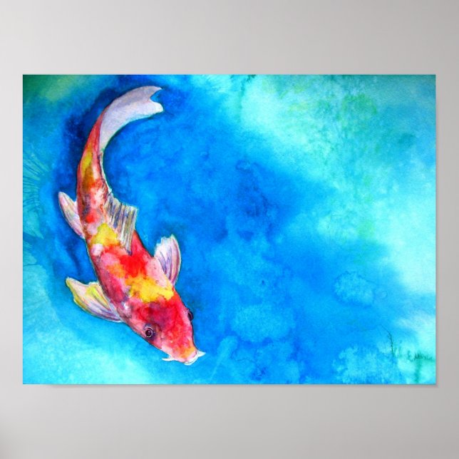 Lycklig Lycklig, Koi Koi Poster (Framsidan)