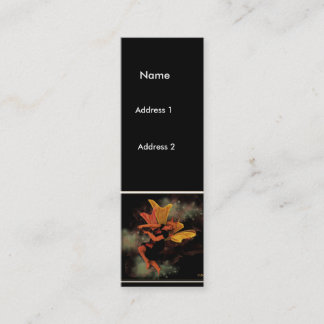 Lycklig…, Lycklig Mini Visitkort