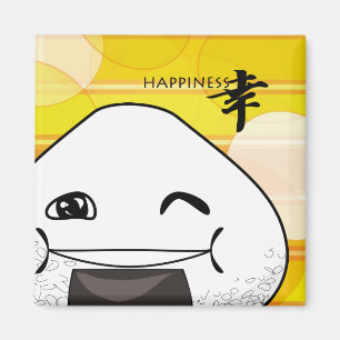 Lycklig magnetism magnet