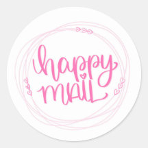Lycklig Mail Stickers