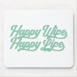 Lycklig Maka Lycklig Life Mors dag | Mousepad Musmatta