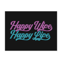 Lycklig Maka Lycklig Life Mors dag | vykort