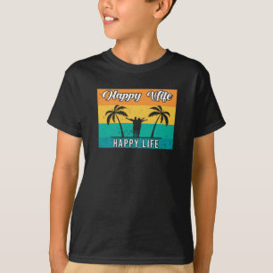 Lycklig Maka Lycklig Life T Shirt