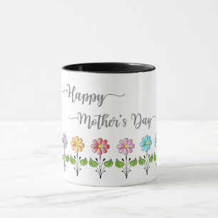 Lycklig-Mammor-dagar, blommor, Kärlek, Mamma Mugg