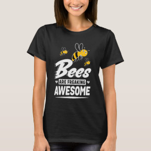 Lycklig man Bee frestar Fantastisk T Shirt