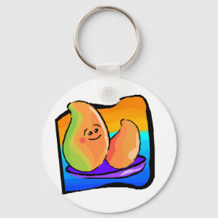 Lycklig Mango Nyckelring