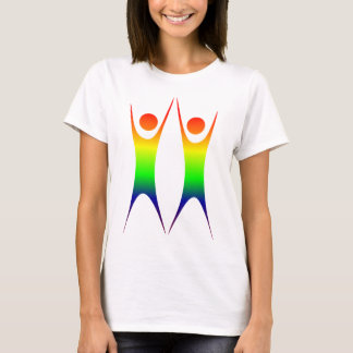Lycklig människa t-shirt