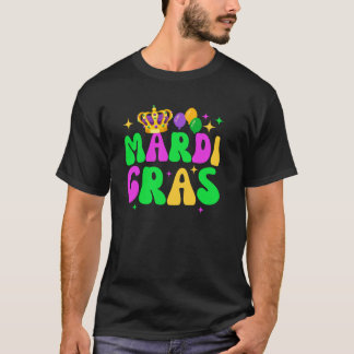 Lycklig Mardi Gras 2023 Funny Mardi Gras T Shirt