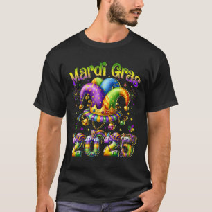Lycklig Mardi Gras Carnival 2025 Mardi Gras Jester T Shirt