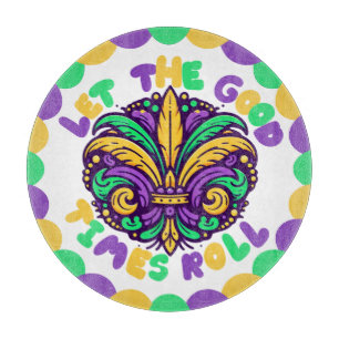 Lycklig Mardi Gras fleur-de-lis