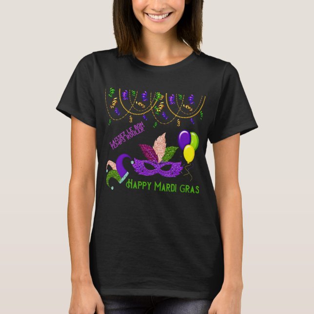 LYCKLIG MARDI GRAS T SHIRT (Framsida)