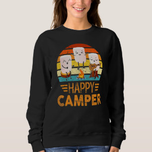Lycklig Marshmallow Camper Cute För barn Women Man T Shirt