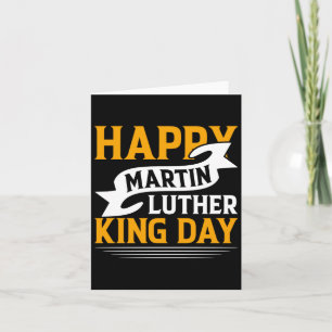 Lycklig Martin Luther Kung Day Sticker Kort