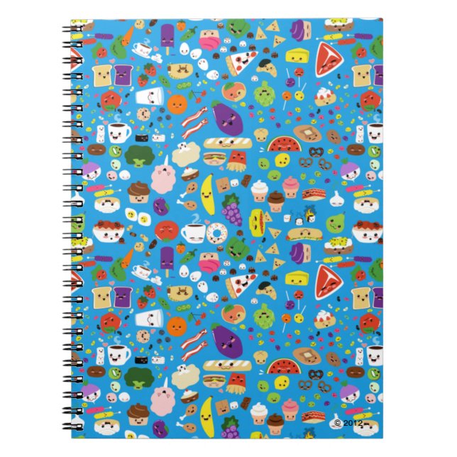 Lycklig mat anteckningsbok (Framsidan)